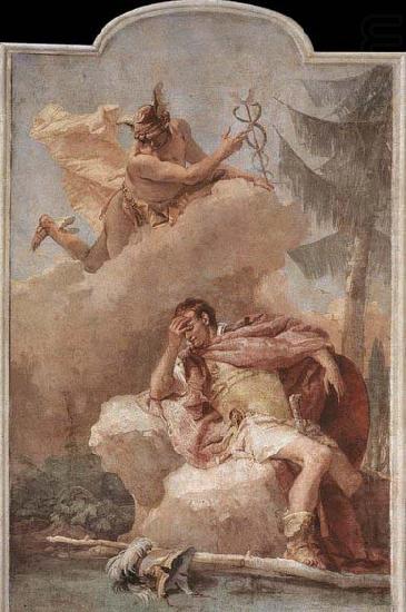 TIEPOLO, Giovanni Domenico Mercury Appearing to Aeneas china oil painting image